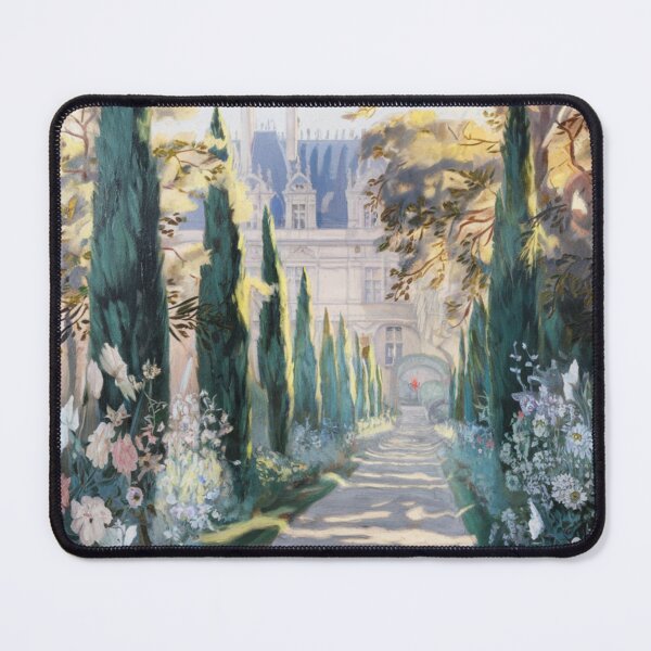 Item preview, French Château Pathway – Landscape Painting designed and sold by CARRAANN.