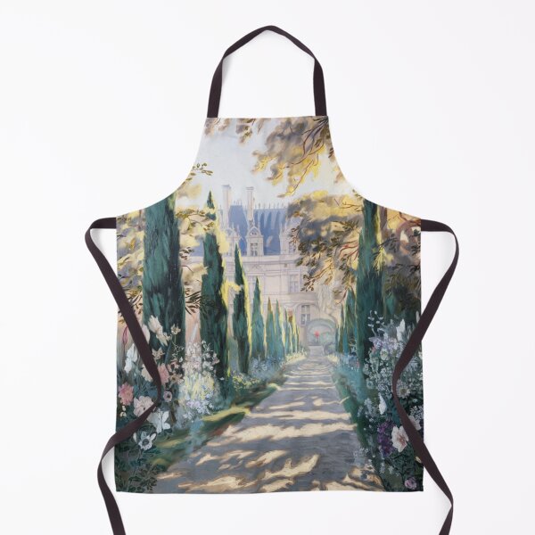 Item preview, French Château Pathway – Landscape Painting designed and sold by CARRAANN.