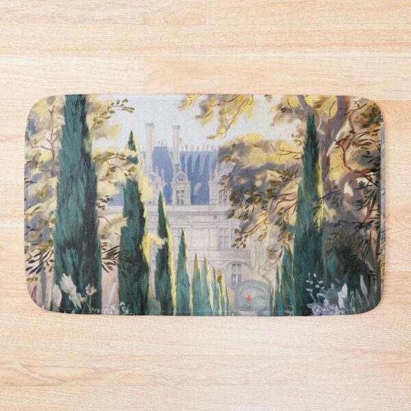 Item preview, French Château Pathway – Landscape Painting  designed and sold by CARRAANN.