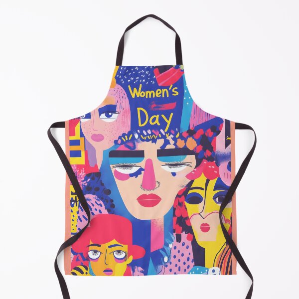 Item preview, March 8: Bold Faces of Empowerment - A Vibrant Celebration of Diversity for Women's Day Abstract Art designed and sold by OlfactoART Studio.