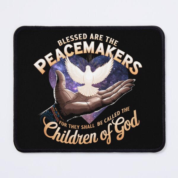 Item preview, Blessed Are The Peacemakers V2 Black Spiritual T-shirt Gift Ideas designed and sold by mygiftideas.