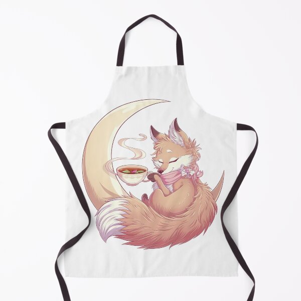 Item preview, Cute fox with tea designed and sold by AnstuStyles.