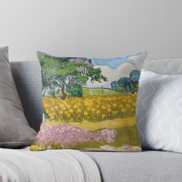 Item preview, Almond Blossoms in Provence – Colorful French Spring Landscape Inspired by Van Gogh designed and sold by CARRAANN.