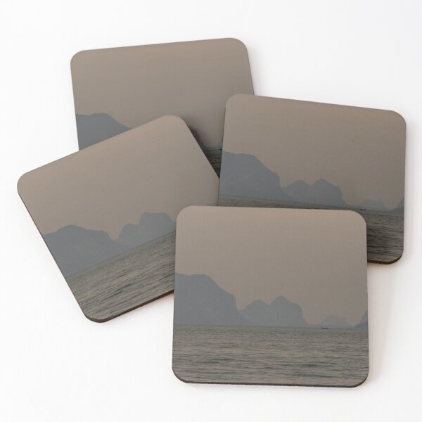 Item preview, Lone Boat Surrounded by Islands designed and sold by PitakChai93.