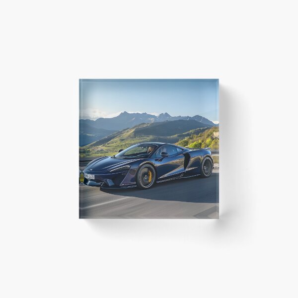 Item preview, Pearl Black McLaren Artura Poster – Luxury & Performance in One Print III designed and sold by AutoPopStudio.