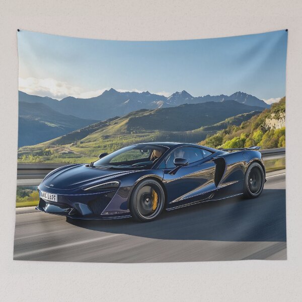 Item preview, Pearl Black McLaren Artura Poster – Luxury & Performance in One Print III designed and sold by AutoPopStudio.