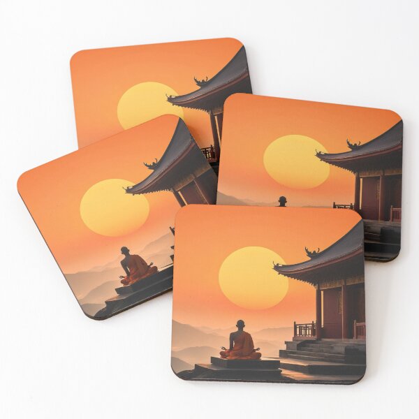Item preview, Buddhist monk designed and sold by Haru-Design.