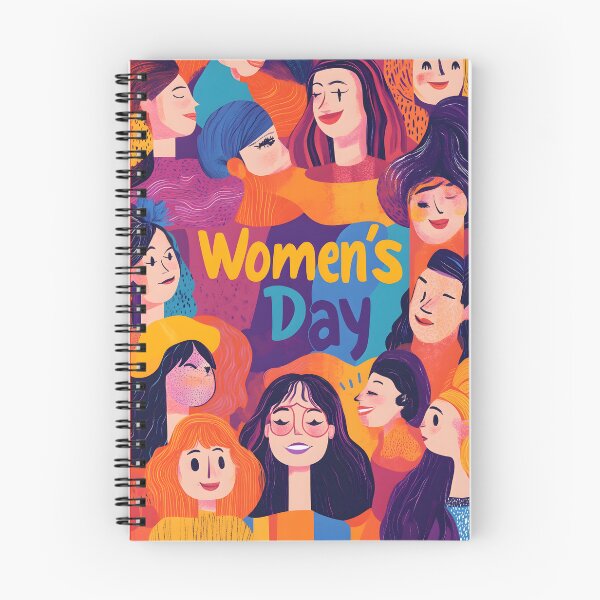 Aperçu de l'œuvre Une joyeuse fusion de diversité, de force et de couleurs vives pour célébrer la Journée de la femme - 8 mars créée et vendue par OlfactoART Studio.