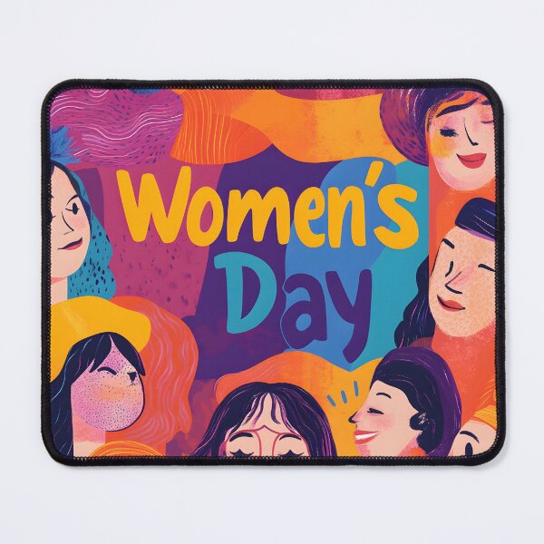 Item preview, A Joyful Fusion of Diversity, Strength, and Vibrant Colors Celebrating Women's Day - March 8 designed and sold by OlfactoART Studio.