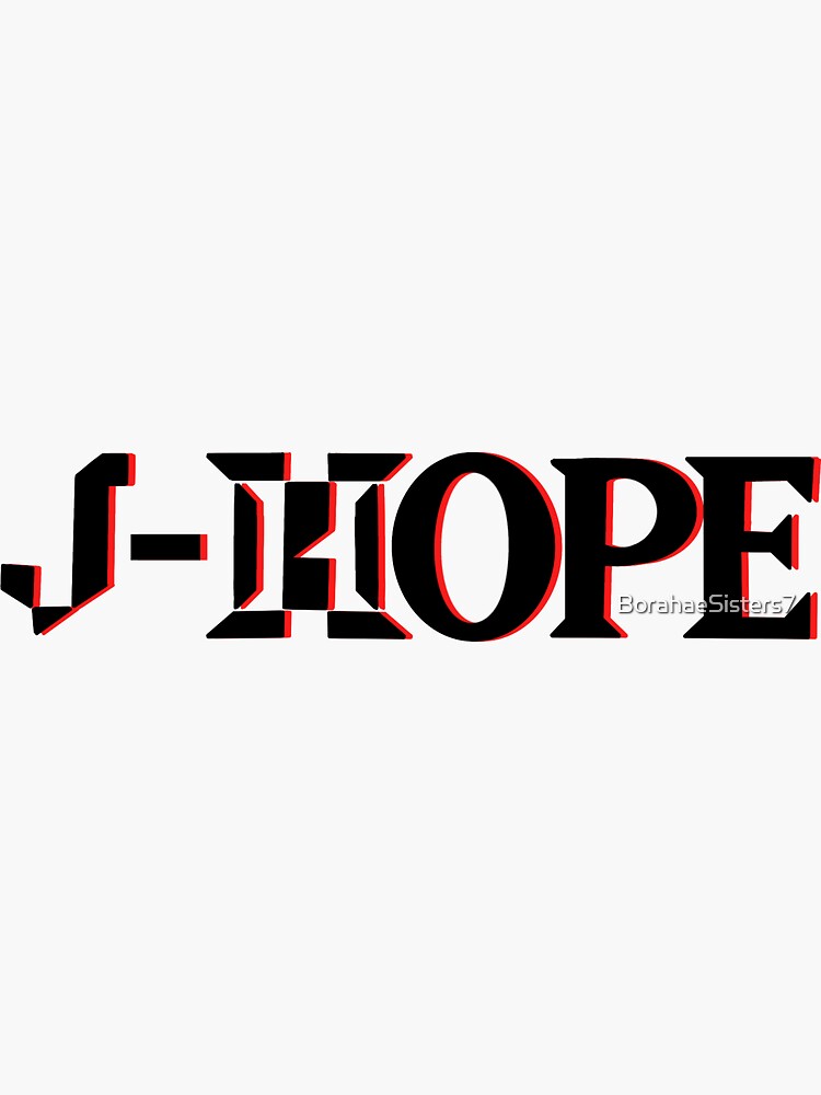 Thumbnail 3 von 3, Sticker, J-Hope Hope auf der Bühne designt und verkauft von BorahaeSisters7.