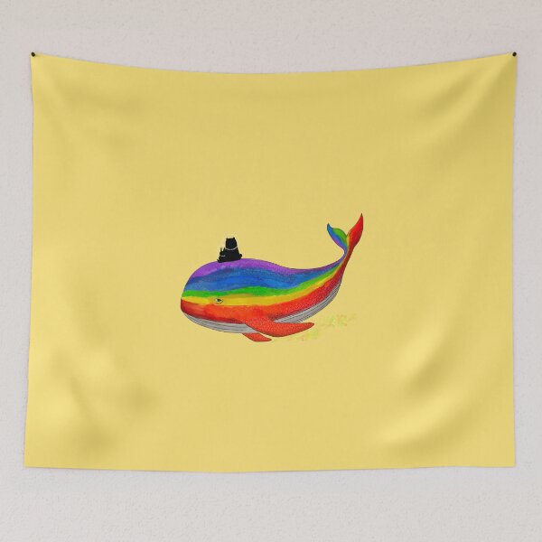 Item preview,  a rainbow whale_Uzoo mansion designed and sold by Uzoomansion.