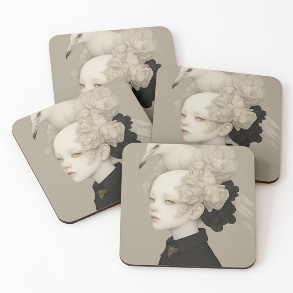 Item preview, White bird designed and sold by tic.