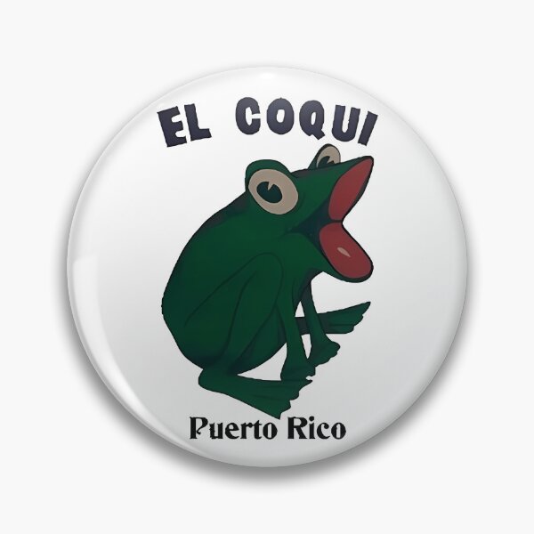 Item preview, El Coqui Puerto Rico Frog designed and sold by Alluka Brand.