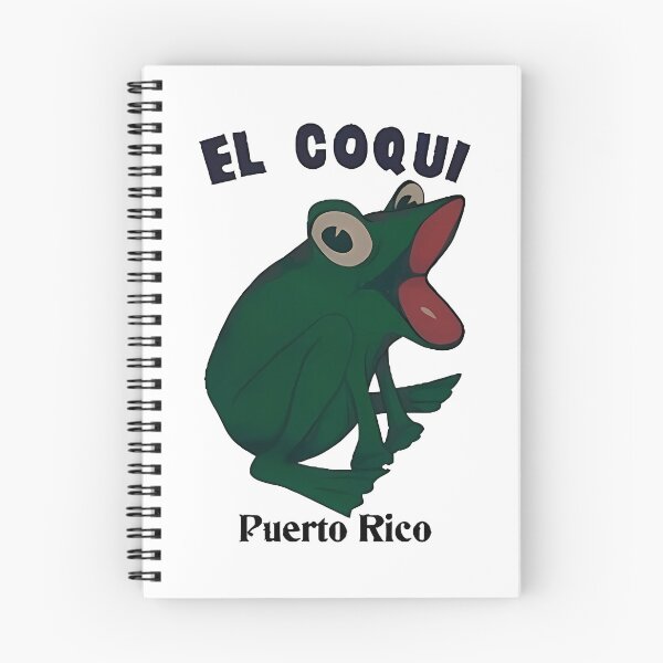 Item preview, El Coqui Puerto Rico Frog designed and sold by Alluka Brand.