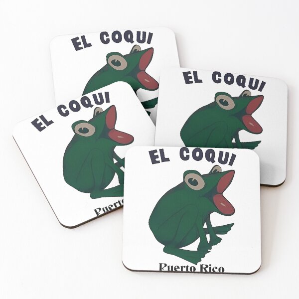 Item preview, El Coqui Puerto Rico Frog designed and sold by Alluka Brand.