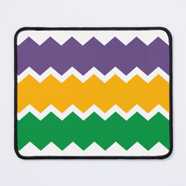 Item preview, NOLA Mardi Gras Chevrons designed and sold by PSCSCo.