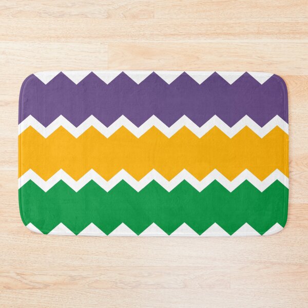Item preview, NOLA Mardi Gras Chevrons designed and sold by PSCSCo.