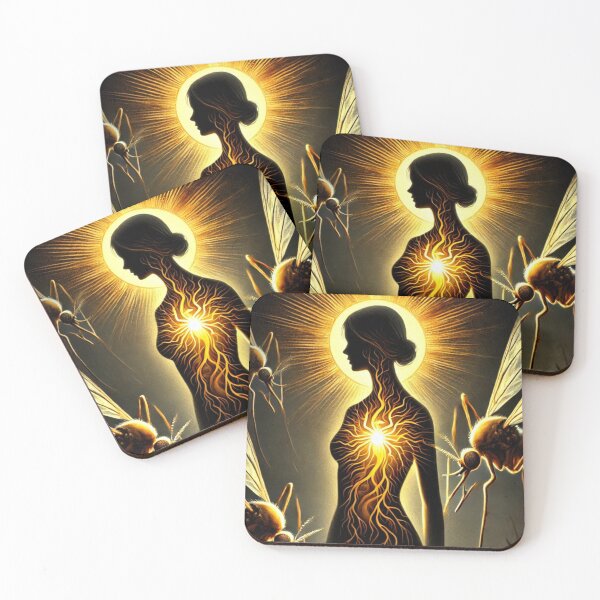 Item preview, GLOW GIRL & MOSQUITOS designed and sold by Occupational  Horrors.