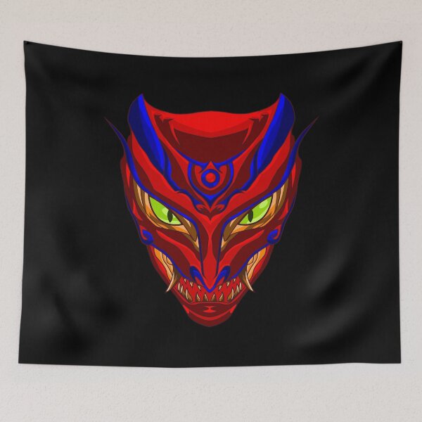 Item preview, Demon Samurai Mask designed and sold by AngelEstilo.