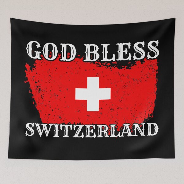Item preview, God Bless Switzerland: Swiss Pride Design designed and sold by MoriaStore.