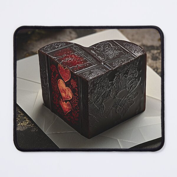 Item preview, chocolate praline hearts grape gift | dejco domin designed and sold by dejco.art.
