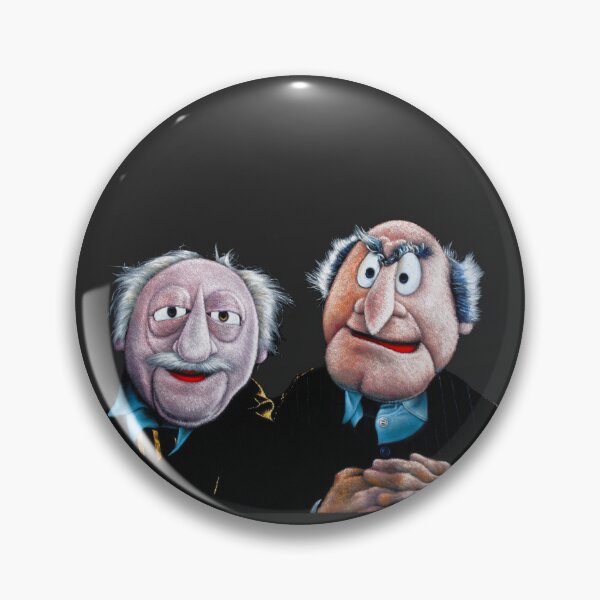 Item preview, Statler and Waldorf Heckling From the Balcony of The Muppet Show V3 designed and sold by velvetify.com.