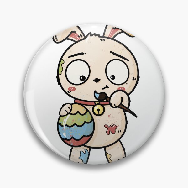 Item preview, Messy Egg-ist designed and sold by Cute & Funny Hand-Drawn Prints | Happy Doodle Friends Shop.