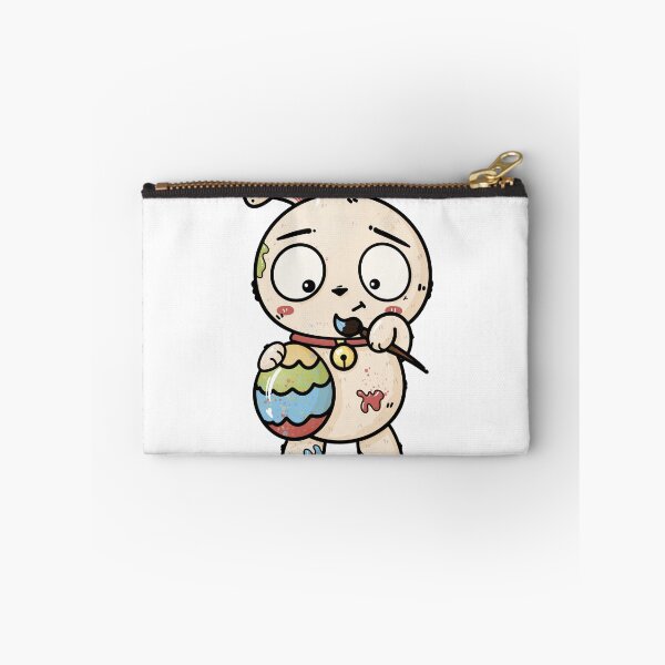 Item preview, Messy Egg-ist designed and sold by Cute & Funny Hand-Drawn Prints | Happy Doodle Friends Shop.