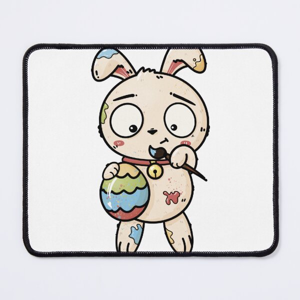 Item preview, Messy Egg-ist designed and sold by Cute & Funny Hand-Drawn Prints | Happy Doodle Friends Shop.