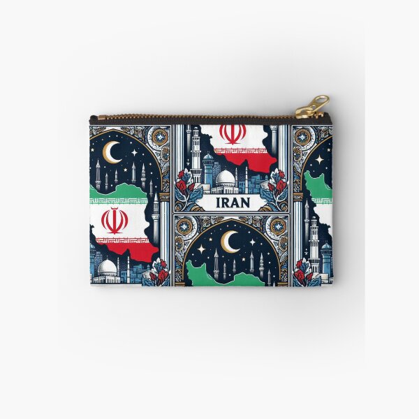 Item preview, Iran Flag Map Sticker designed and sold by ryanapples2.