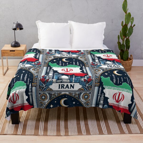 Item preview, Iran Flag Map Sticker designed and sold by ryanapples2.