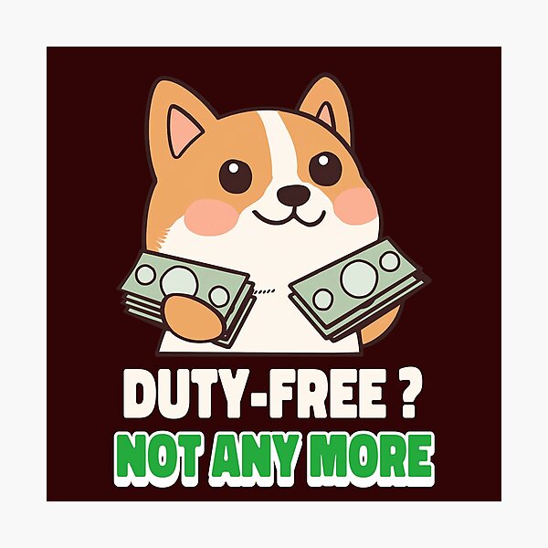 Item preview, Duty Free - not any more designed and sold by AKreation.