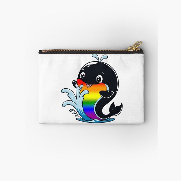 Item preview, Kawaii Rainbow Whale - LGBTQ Rainbow Pride Design designed and sold by Travelslightly.
