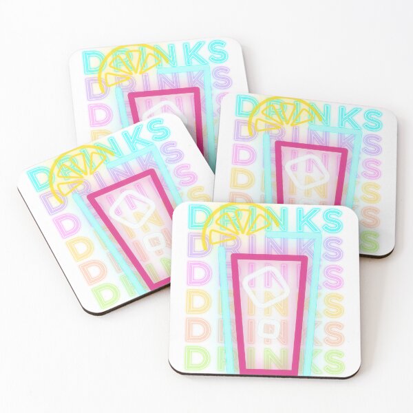 Item preview, Cute Neon Bartender Drink designed and sold by Shakesipserve.