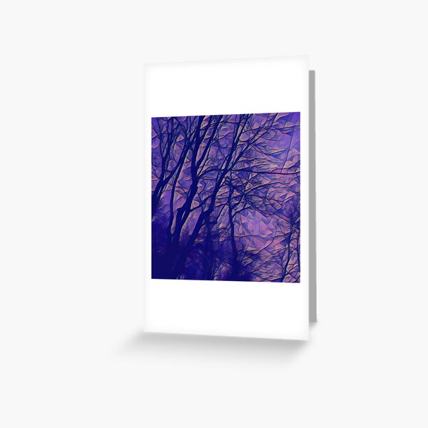 Item preview, Ultraviolet crystal wav of treez designed and sold by frankenqtfly.