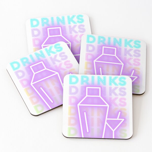 Item preview, Neon Cocktail Shaker Art designed and sold by Shakesipserve.