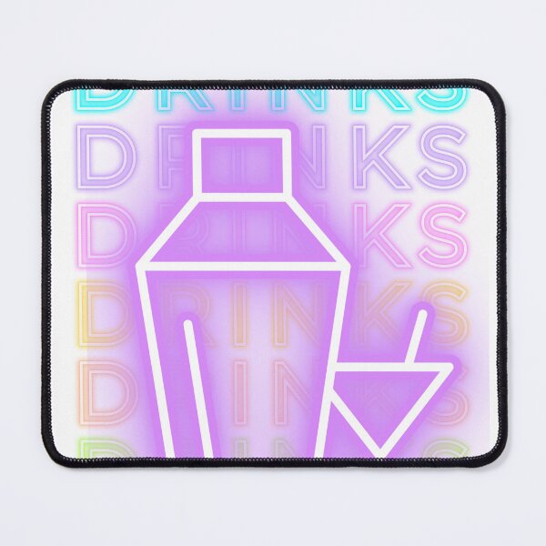 Item preview, Neon Cocktail Shaker Art designed and sold by Shakesipserve.