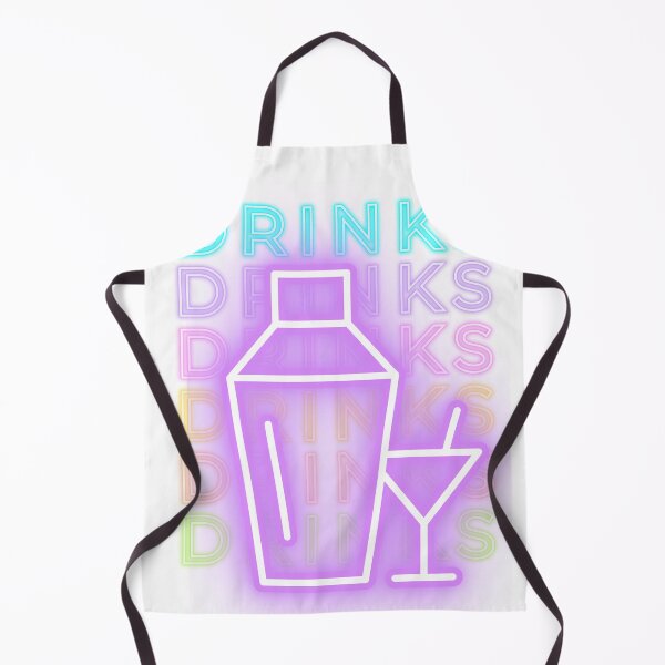 Item preview, Neon Cocktail Shaker Art designed and sold by Shakesipserve.