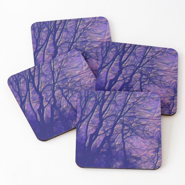 Item preview, Ultraviolet crystal wav of treez designed and sold by frankenqtfly.
