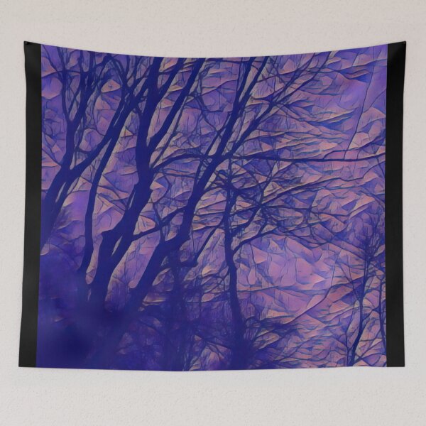 Item preview, Ultraviolet crystal wav of treez designed and sold by frankenqtfly.