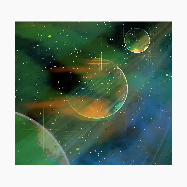 Item preview, "Exoplanets System" designed and sold by Spaceart9.