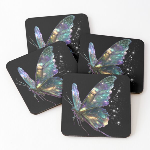 Item preview, Mermaid Colored Butterly,  Mystical creatures, Mother's Day Gift Ideas, Fantasy Art designed and sold by HivibeCreations.