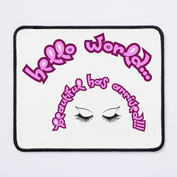 Item preview, Hello World designed and sold by GieGie Chickadees.