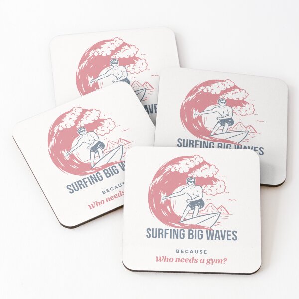 Item preview, Surfing big waves designed and sold by Island Gift Lounge.