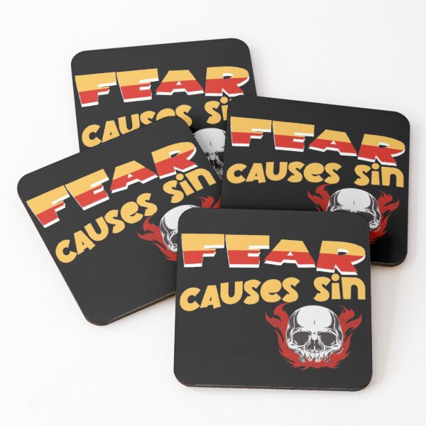Item preview, Fear Causes Sin designed and sold by DivineHaven.