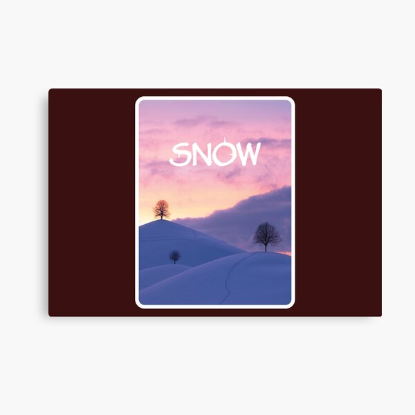 Item preview, snowy sunset	 designed and sold by issa ayech.
