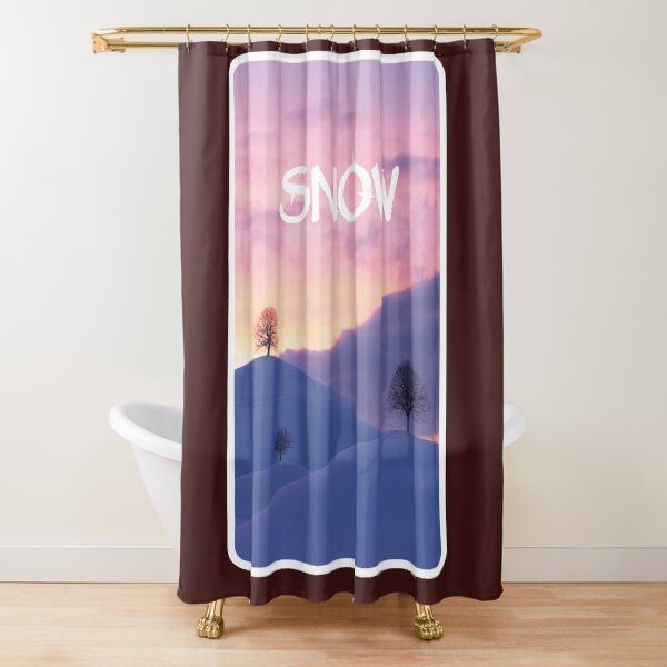 Item preview, snowy sunset	 designed and sold by issa ayech.