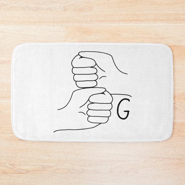 Item preview, BSL letter sign G designed and sold by Artistkhg.