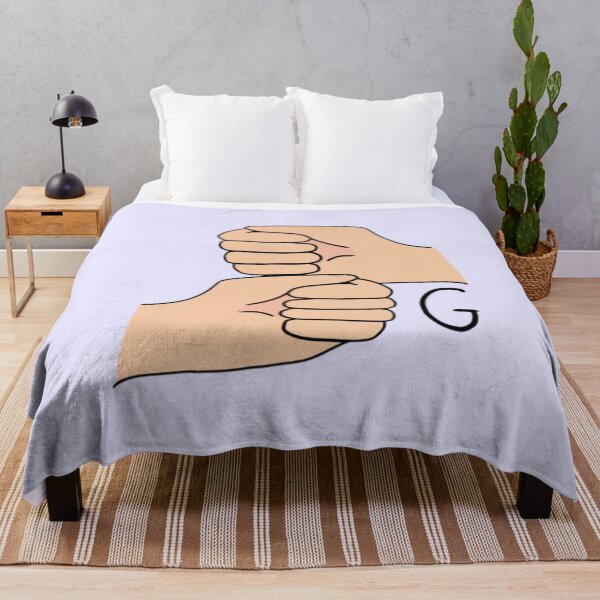 Item preview, BSL letter sign G designed and sold by Artistkhg.