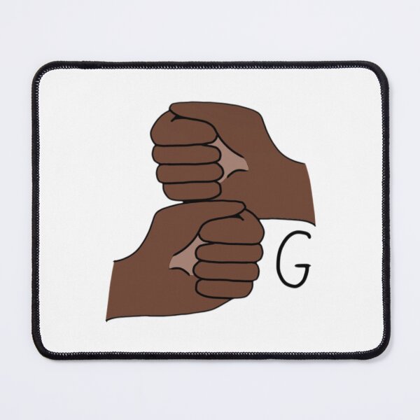 Item preview, BSL letter sign G designed and sold by Artistkhg.